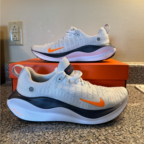 Nike ReactX Infinity Run 4 Platinum Tint Thunder Blue DR2665-010 Running sizes - Picture 1 of 12